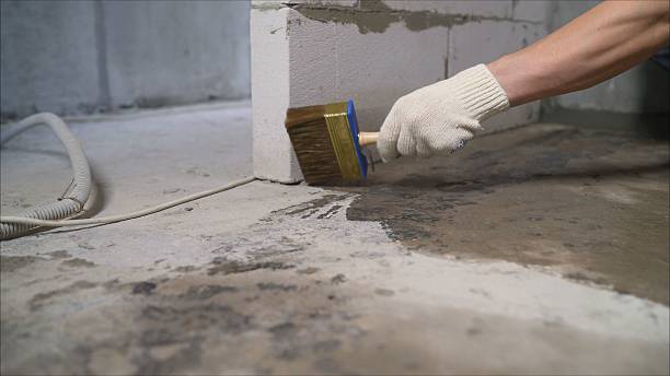 Crawl space vapor barrier installation in Walhonding, OH